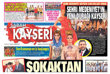 Sabah Kayseri | Uzel Ajans A.Ş.